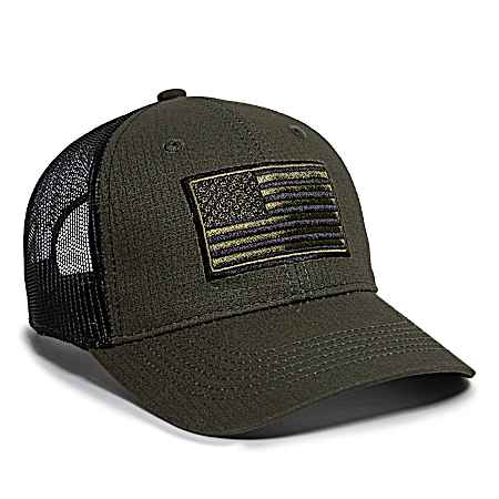Adult Flag Patch Ball Cap