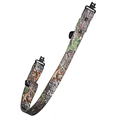 Super 1.25 in Mossy Oak Break-Up Camo Rifle Sling w/ Swivels