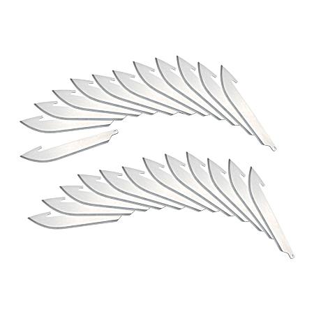 3.5 in Razorsafe System Drop-Point Replacement Blades - 24 Pk