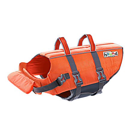 Granby Splash Orange Dog Life Jacket