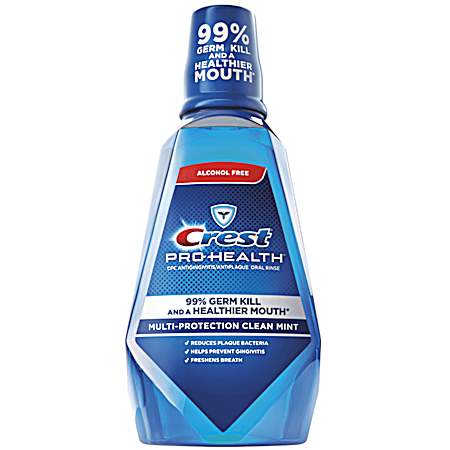 Crest Pro-Health 1 L Multi-Protection Clean Mint Mouthwash