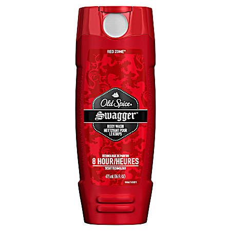 Swagger Red Zone Body Wash - 16 Oz.