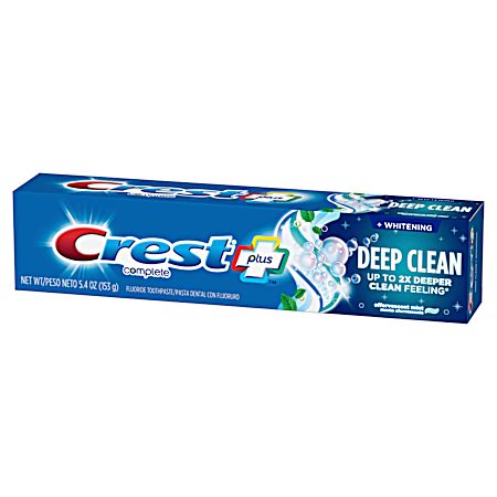Complete Plus 5.4 oz Whitening + Effervescent Mint Fluoride Toothpaste