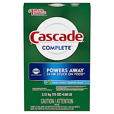 Complete Powder 75 oz Fresh Scent Dishwasher Detergent