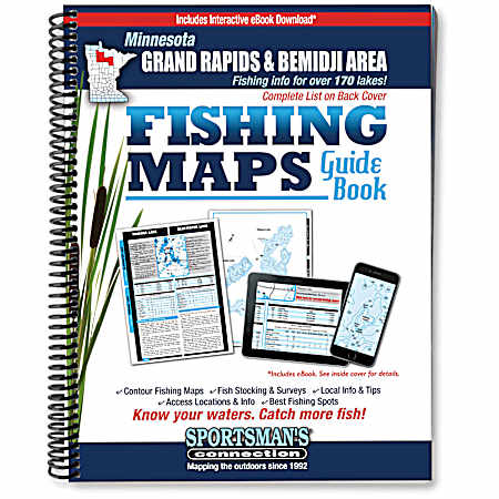 MN Grand Rapids & Bemidji Fishing Map Guide