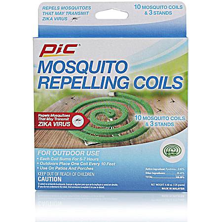 Mosquito Repellent Coils - 10 Pk