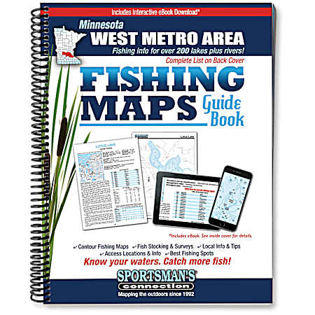 West Metro Area Minnesota Fishing Map Guide