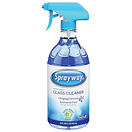 32 oz Glass Cleaner Clinging Spray