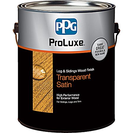 1 Gal Cetol Natural Exterior Log & Sidings Transparent Satin Wood Finish
