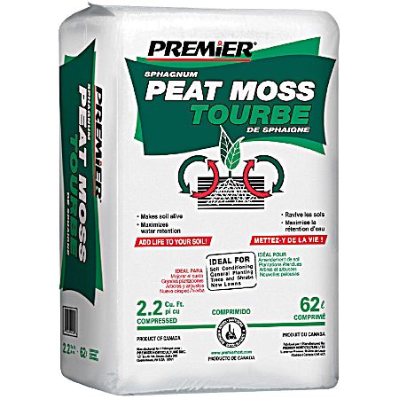 2.2 cu ft Sphagnum Peat Moss