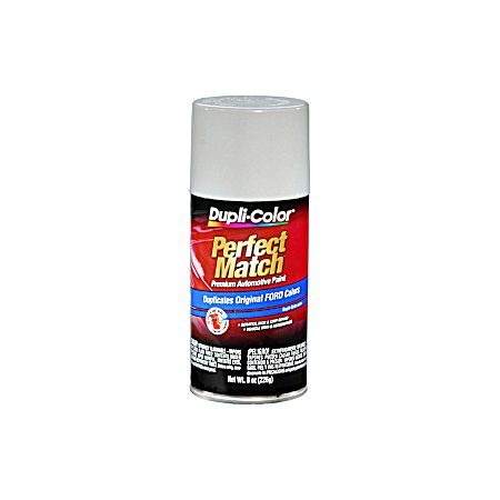 Perfect Match 8 oz Premium Automotive Paint - FORD Oxford White 9L,A9,YO,YZ