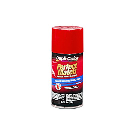 Perfect Match 8 oz Premium Automotive Paint - FORD Cardinal Red 21,EP,SQ,E4,EA
