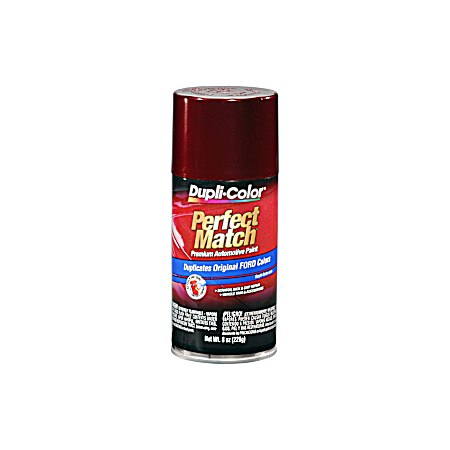 Perfect Match 8 oz Premium Automotive Paint - FORD Dark Toreador Red JL, JM
