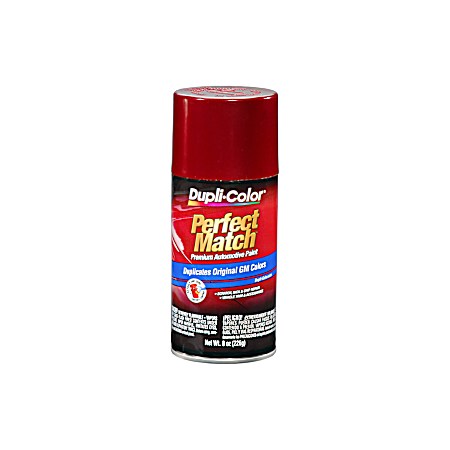 Perfect Match 8 oz Premium Automotive Paint - GM Medium Garnet Red M 72 WA8979
