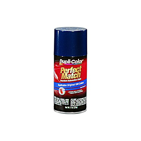 Perfect Match 8 oz Premium Automotive Paint - GM Dark Blue M 28 WA8264