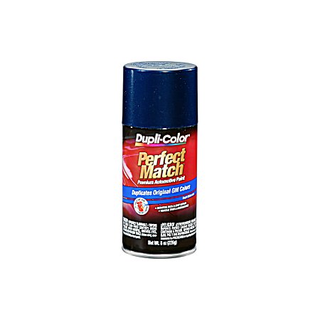 Perfect Match 8 oz Premium Automotive Paint - GM Indigo Blue M 39 WA9792