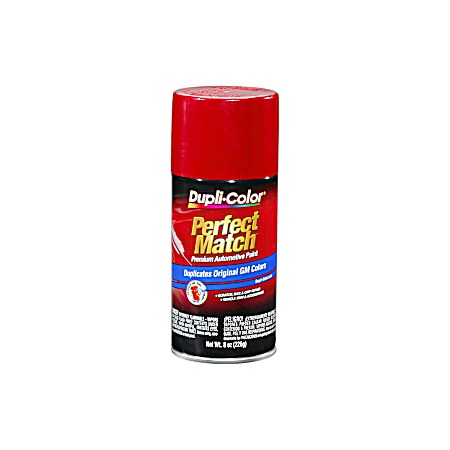 Perfect Match 8 oz Premium Automotive Paint - GM Victory Red 74 WA5476, 74 WA9260