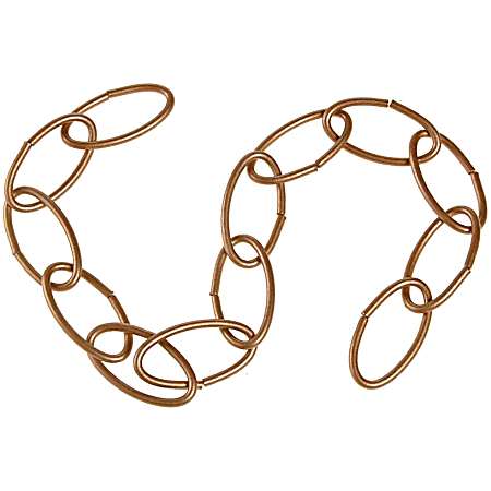 36 in Antique Brass Chain Extender