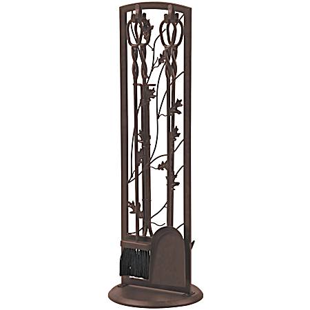5 Pc. Oak Leaf Fireplace Tool Set