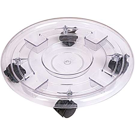 Clear Plastic Plant Caddy