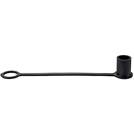 Rubber Dust Cap 1/2 In. (Black) - 2 Pack
