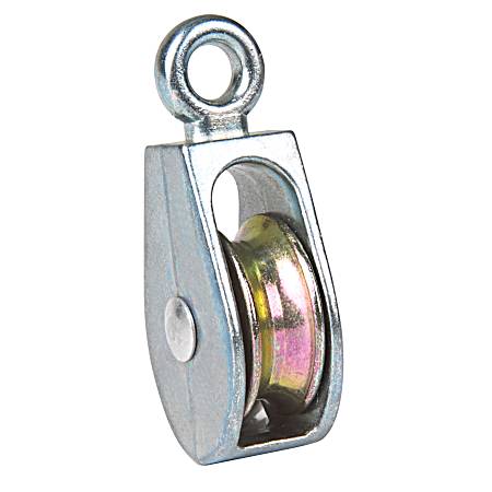 Fixed Eye Single Pulley - Zinc Plated