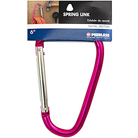 6 in. Spring Link - Pink