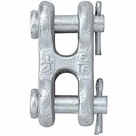 G43 Double Clevis Link - Zinc
