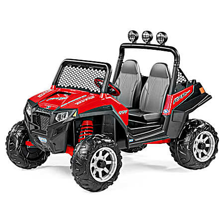 Red Polaris RZR 900 Ride-On