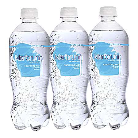 20 oz Natural Sparkling Water - 6 pk
