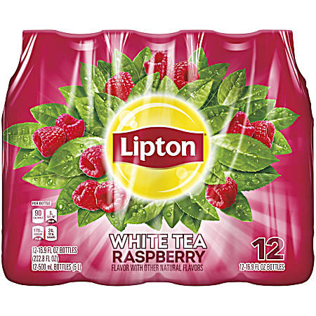 16.9 Oz White Tea Raspberry - 12 Pk