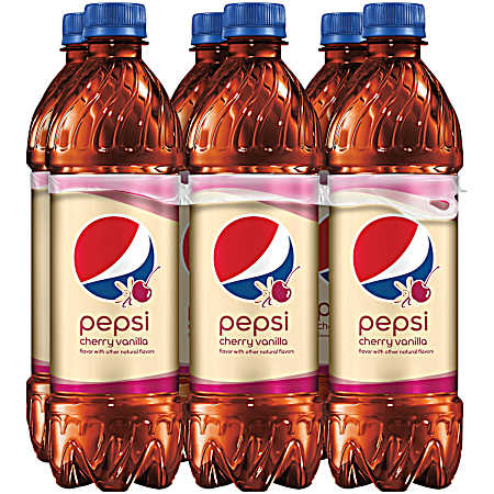 Cherry Vanilla 16.9 oz Soda - 6 Pk