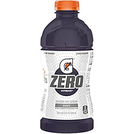 Zero Thirst Quencher 28 oz Grape Sports Drink