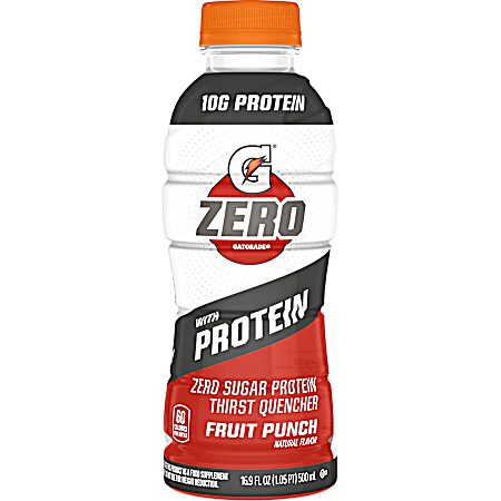 Zero w/ Protein 16.9 oz Fruit Punch Sports Drink