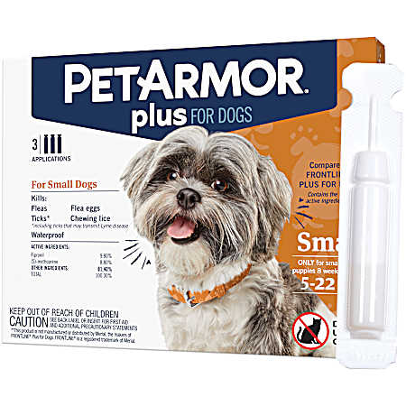 Small Dogs 5 to 22 lbs Flea & Tick Control