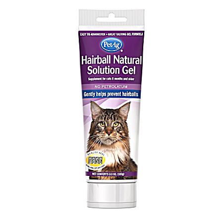 Hairball Natural Solution Gel for Cats