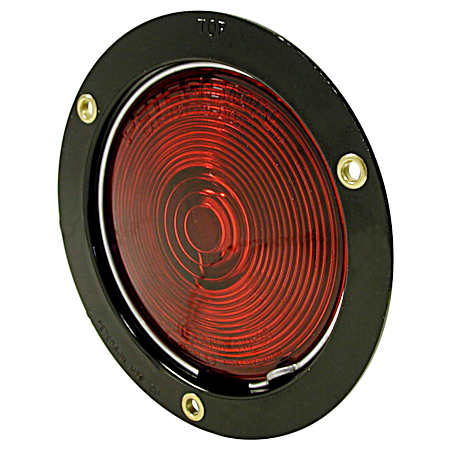 Red Flush Mount Stop, Turn & Tail Light - V413