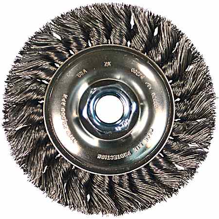 6 In. Standard Twist Wheel Brush
