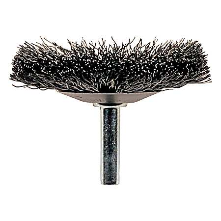 3 In. Stem Mounted Crimped Brush