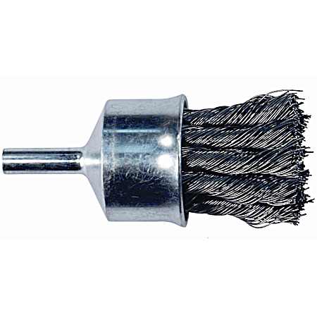 Knot Wire End Brush with Flared Cup
