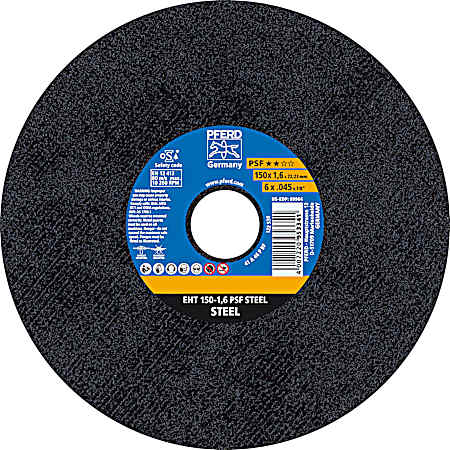 6 in Cut-Off Wheel for Steel