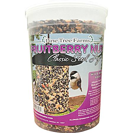 FruitBerry Nut Classic Bird Seed Log Wild Bird Food