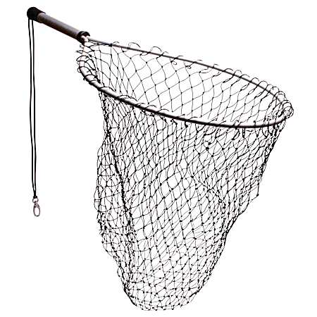 11 in x 15 in Black Tear Drop Trout Poly Net