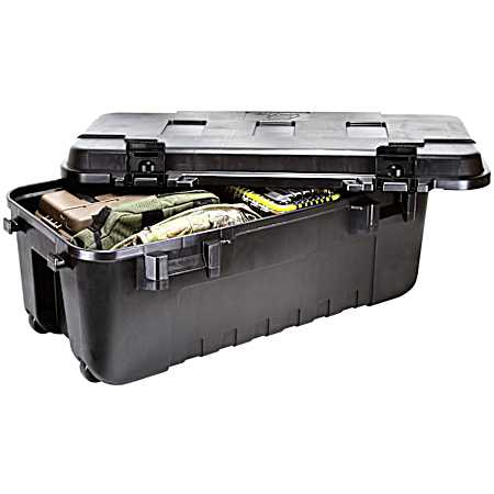Large 108 qt Black Sportsman's Trunk