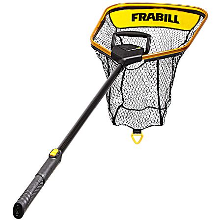 24 in x 27 in Trophy Haul Power Extend Gold/Yellow/Black Landing Net