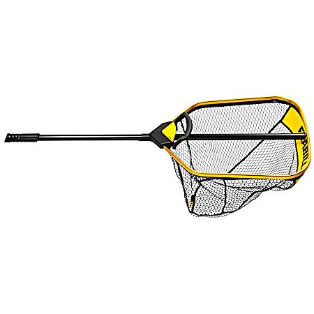 21 in x 24 in Trophy Haul Gold/Yellow/Black Landing Net