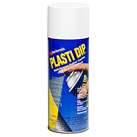 11 oz White Multi-Purpose Spray Rubber Coating