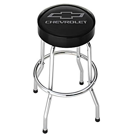 Chevrolet Black Garage Stool