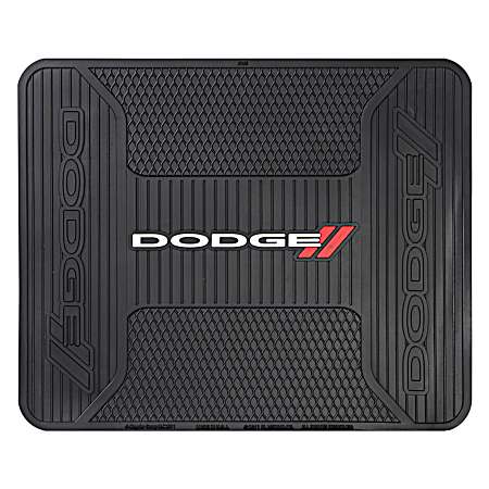 Elite Standard Black Utility Mat w/ Dodge Logo