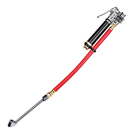 Bayonet Inflator Gauge w/ Dual Foot Chuck